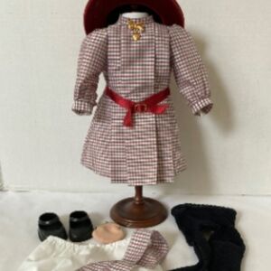 Pleasant Company Retired Samantha Parkington Meet Dress Set with Accessories